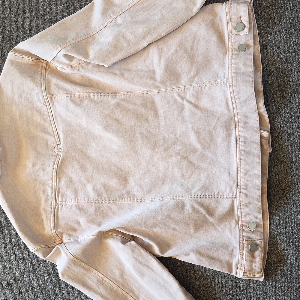 Y2k Liverpool Light Pink Jean Jacket - Picture 6 of 8
